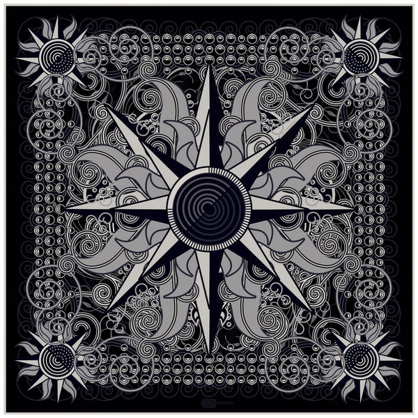 Through Stellar Labyrinths | Blue Black