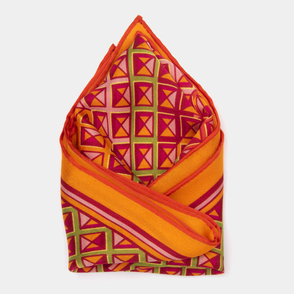 THE GODS CONVENED | Tangerine | Satin