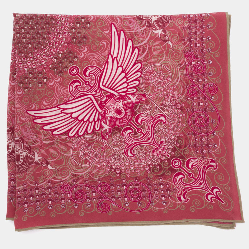 Unfolding Far His Pinions | x4 | Pink