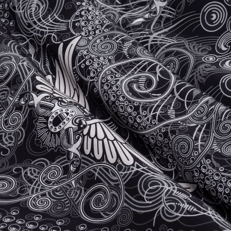 Unfolding Far His Pinions | x8| Charcoal